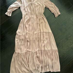 NWOT Pink Maxi Dress